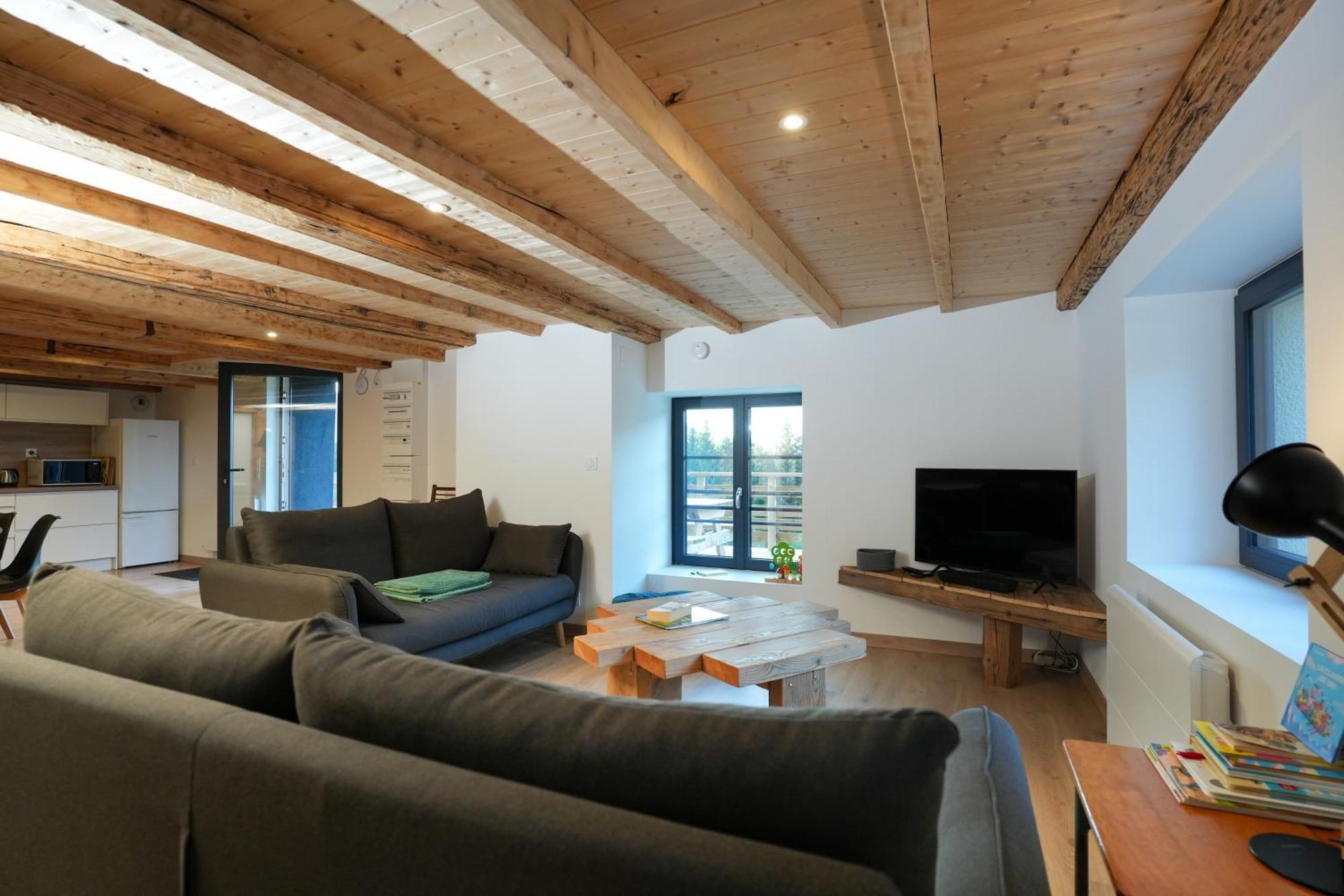 Le Perchoir Du Grand Valtin - Gite 5 Personnes - Altitude 830 Ban-sur-Meurthe-Clefcy ภายนอก รูปภาพ